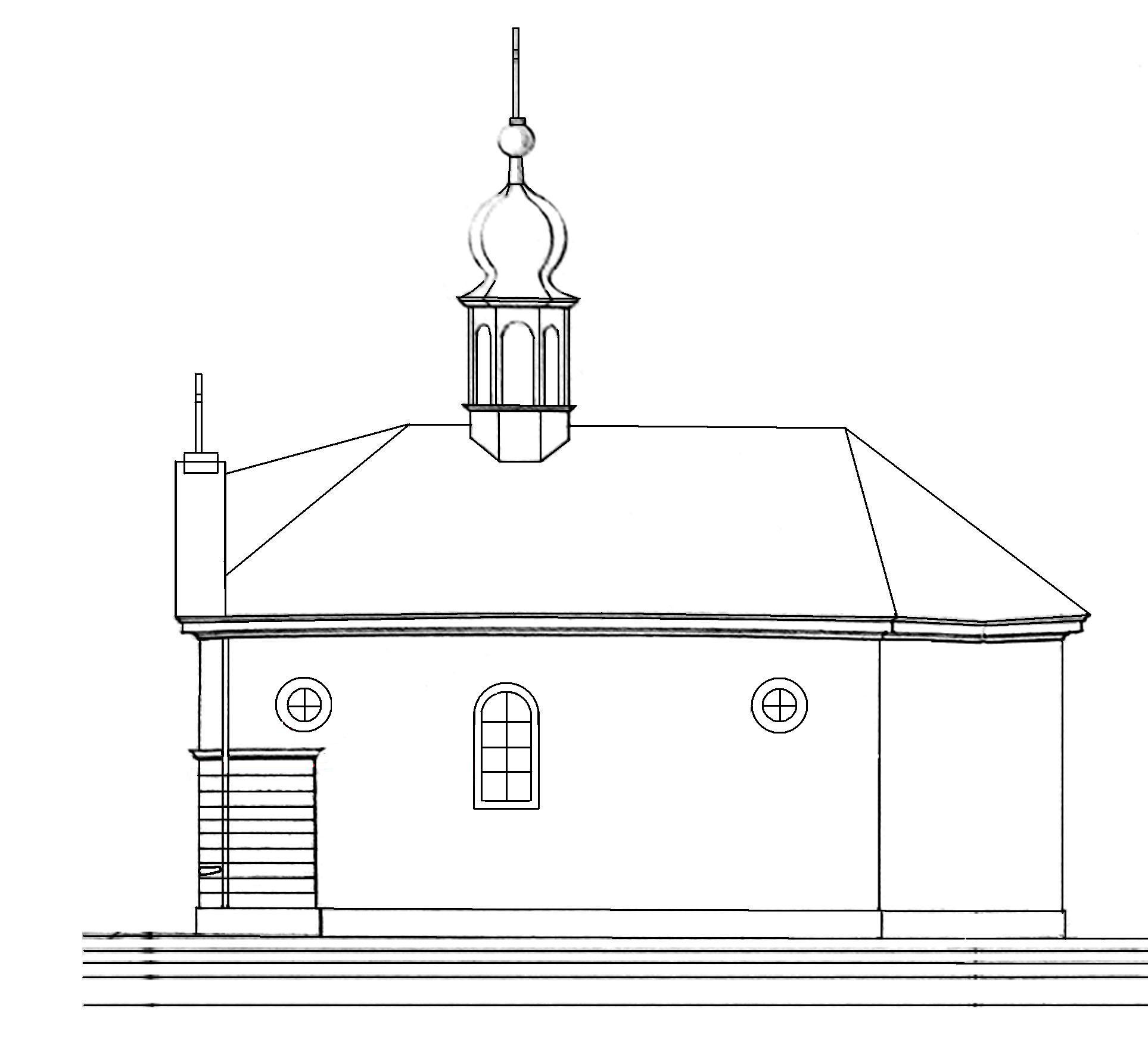 Kaple sv. Ondřeje - boční průčelí - uprava.jpg