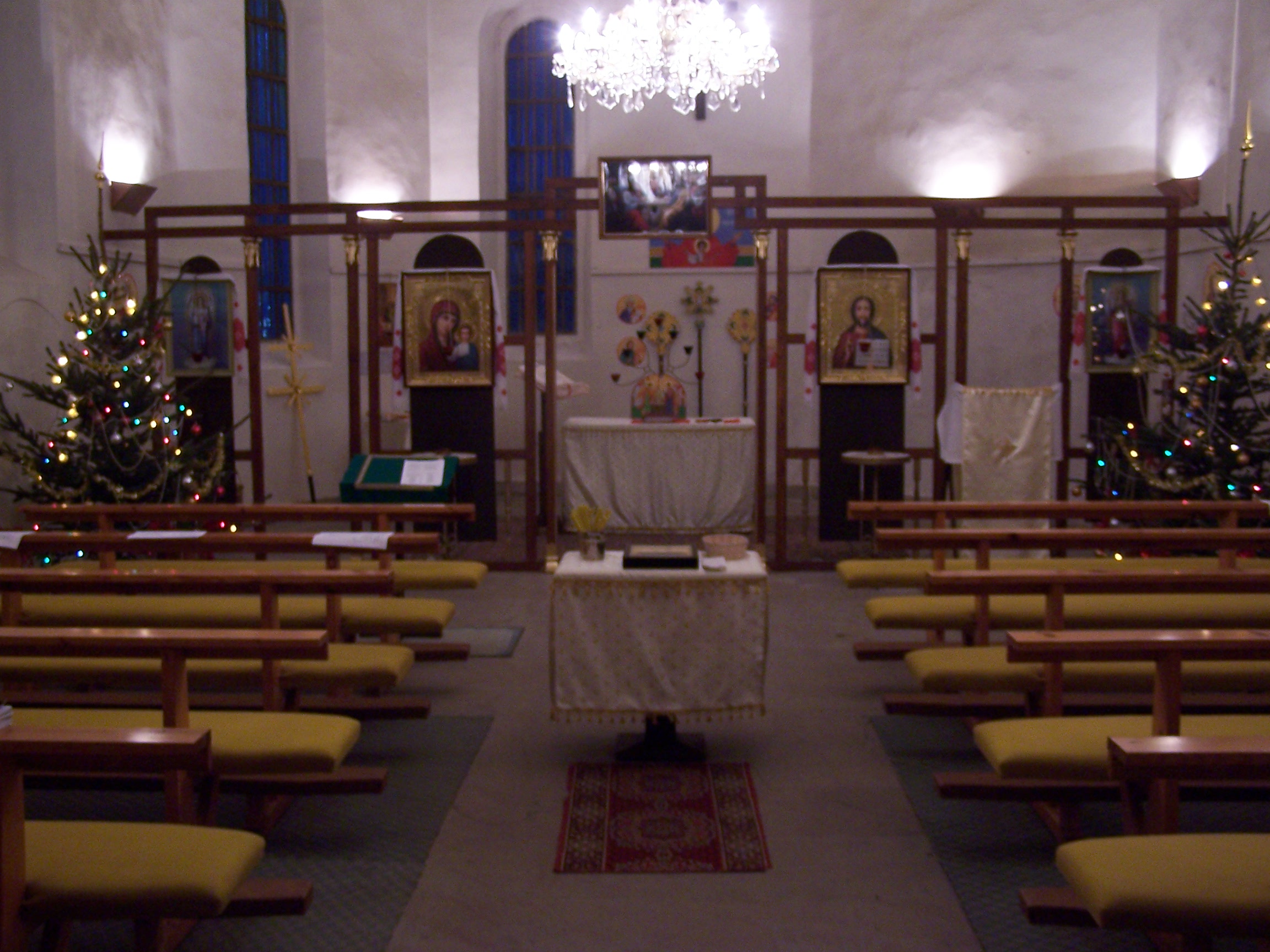 interiér kaple sv. Ondřeje 1